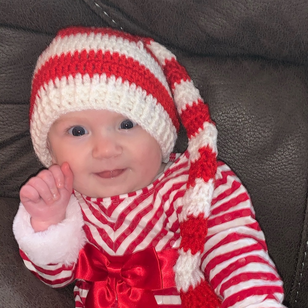 Adorable Christmas Crochet Elf Hat